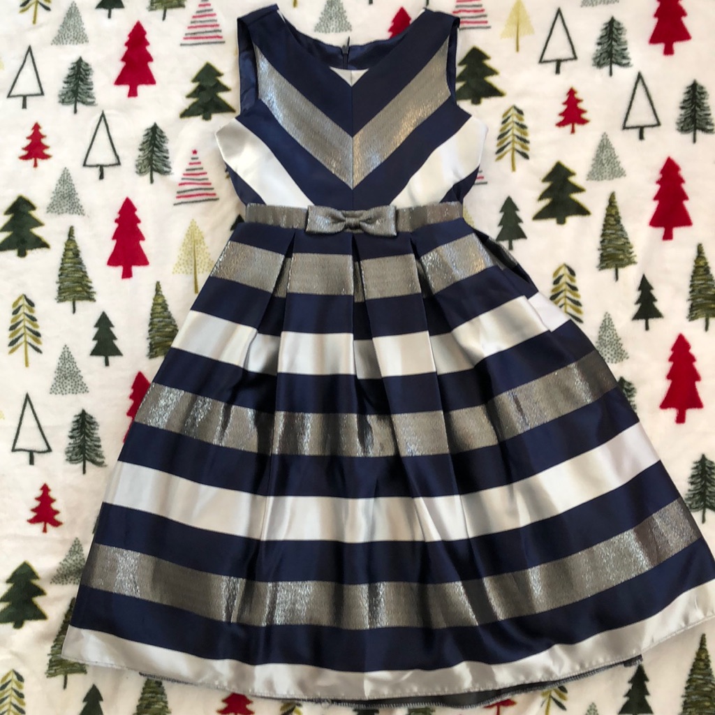 Holiday Dress By American Princess Size 7